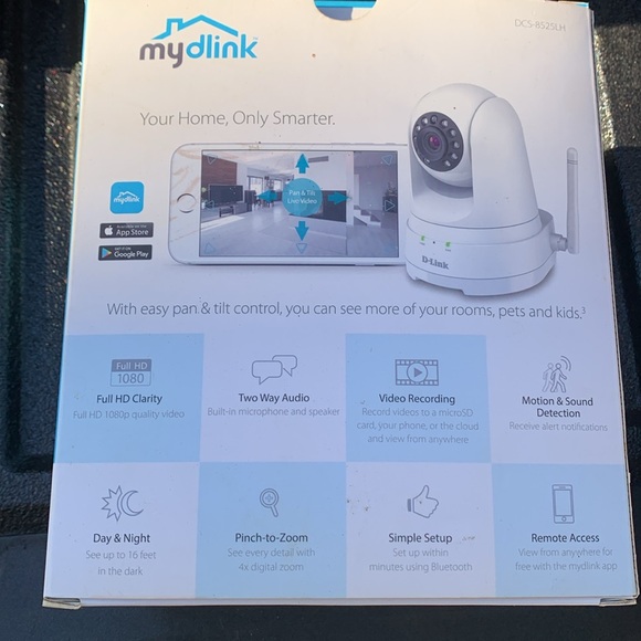 D-Link Full HD Pan & Tilt Wi-Fi Camera - Picture 4 of 6